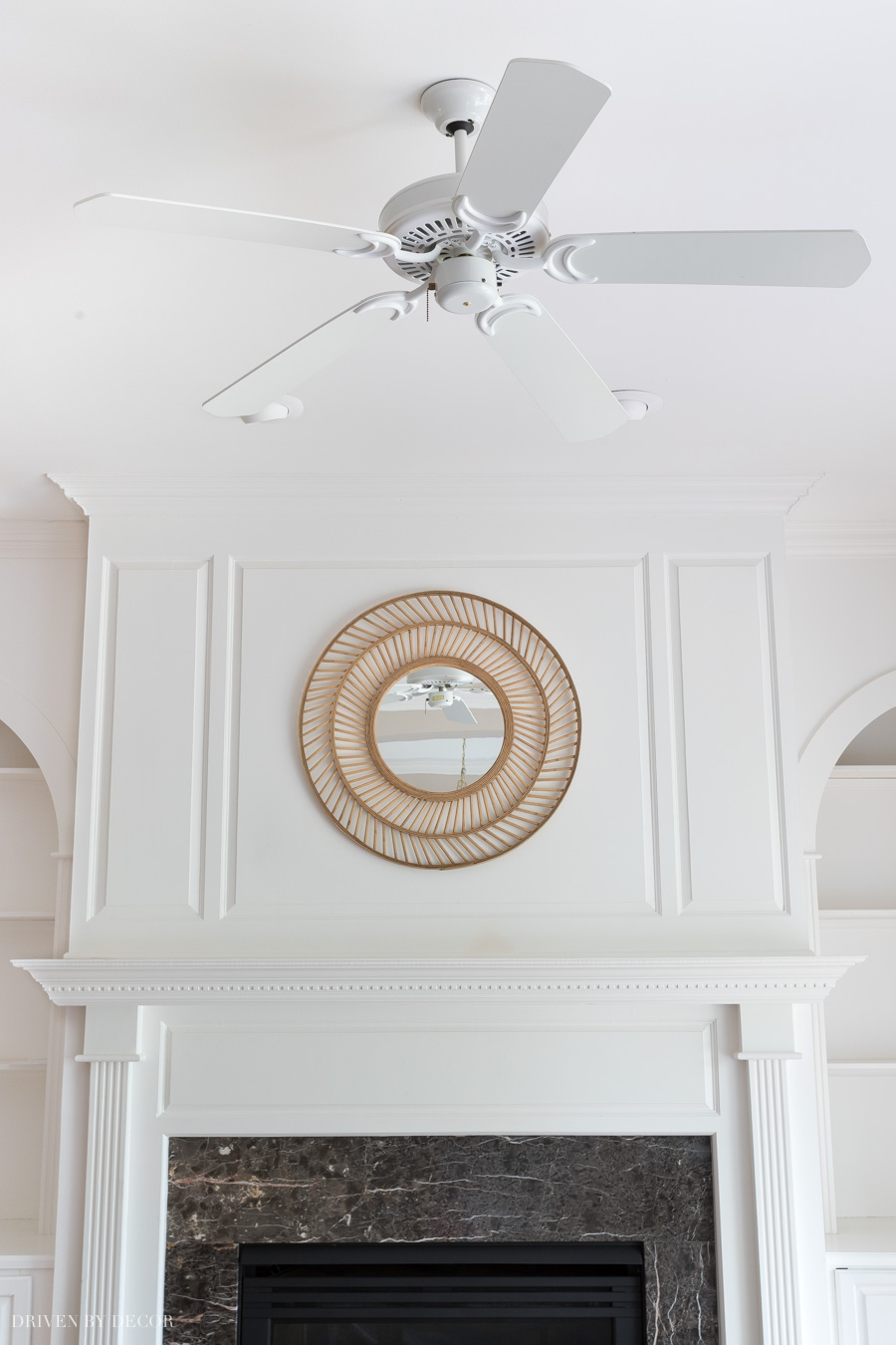 how-spray-paint-fan-white-1 How to spray paint your ceiling fan white - a great step by step tutorial!