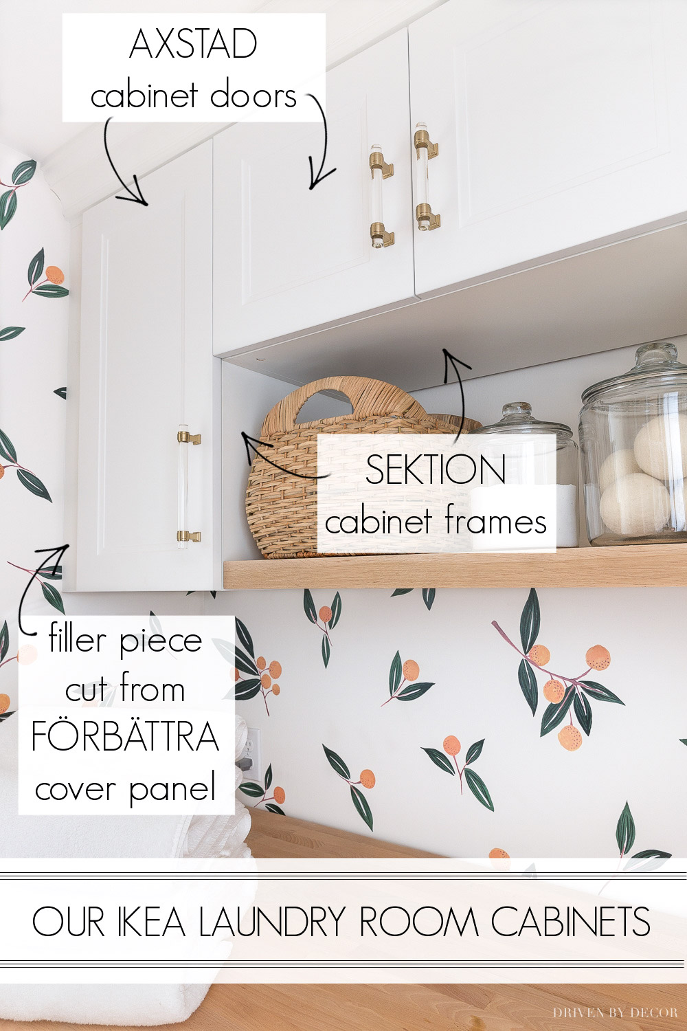 ikea-laundry-room-cabinets The Ikea products we used for laundry room storage! A great inexpensive solution!